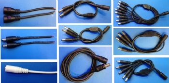 DC Connector with Wire